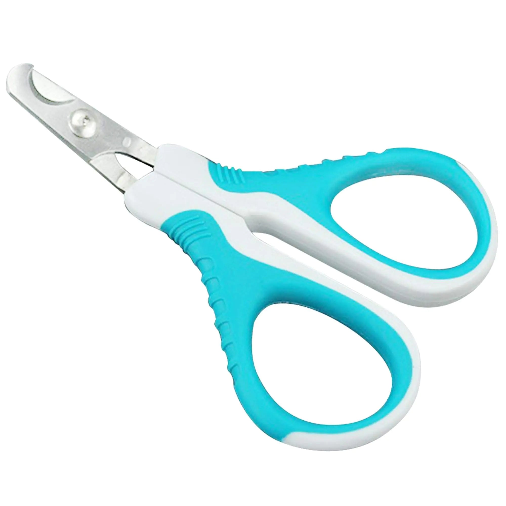 Stainless steel cat nail clippers with non-slip handle